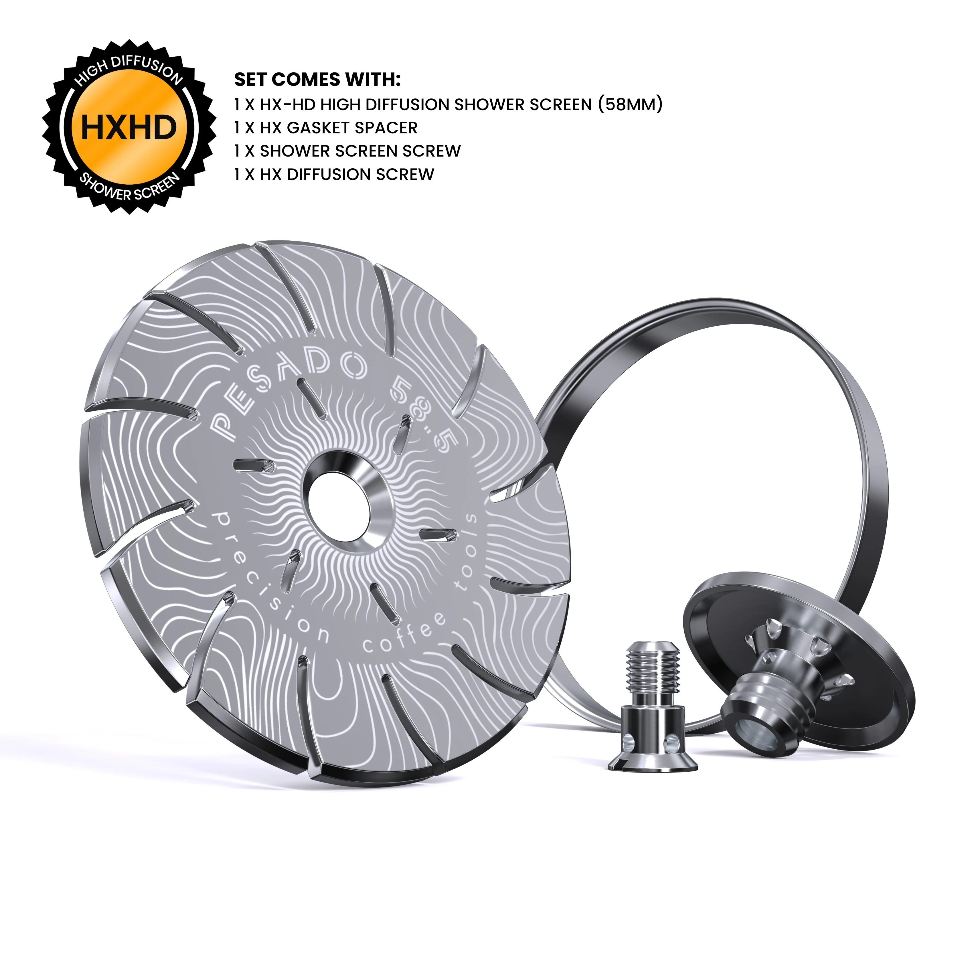 High Diffusion Espresso Shower Screen - LM, E61, HX, MV - Image 3